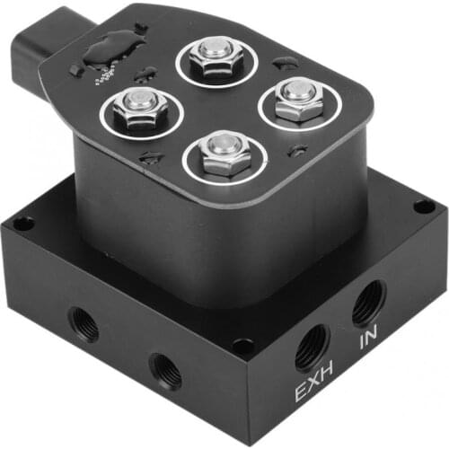 12V 12.6W 0-300psi Solenoid Valve Air Ride Suspension Manifold Valve Block for Car Truck Solenoid Valve Manifold New