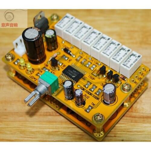 Assembly Hi-End VOL / 4 Channel Relay Volume Control Board /Relay Volume Board