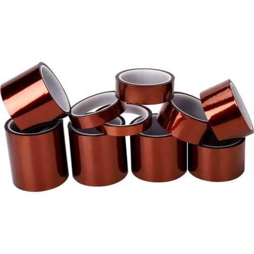 High Temperature Heat BGA Tape Thermal Insulation Tape Polyimide Adhesive Insulating adhesive Tape 3D printing Board protection