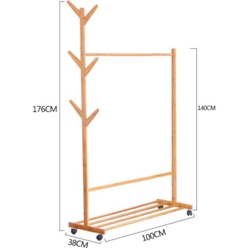 176*100*38cm Multipurpose Clothes Tree Movable Coatrack Tree branch Hatstand Hallstand Shoe rack