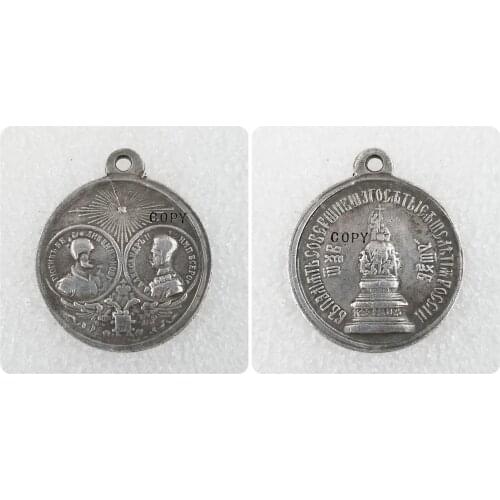 35 PCS Different Russia : silver-plated medals Copy