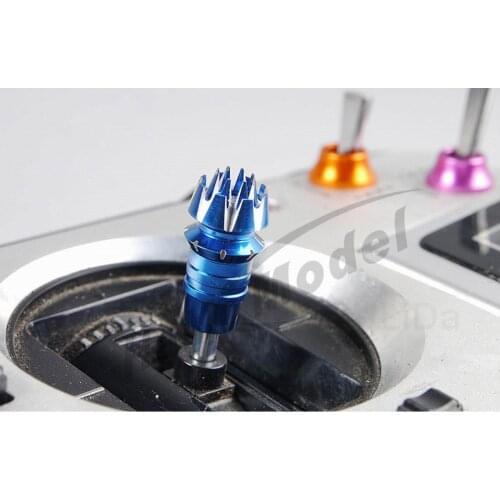 3D style stick end with M3 M4 thread suitable for most radios on market Not compatible with the Spektrum DX18 transmitter