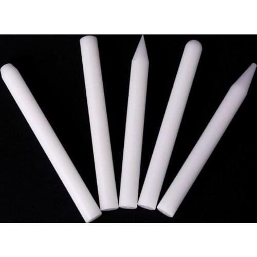 5Pcs White Nylon Pen Knock Down Auto Car Paintless Dent Repair Hand Tool Kit Set