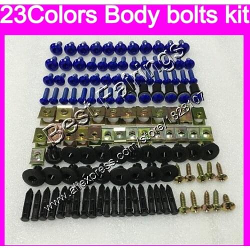 Fairing bolts full screw kit For KAWASAKI ZZR1400 06 07 08 09 10 11 ZZR 1400 2006 2007 2008 2009 2011 Complete Body screws Nuts