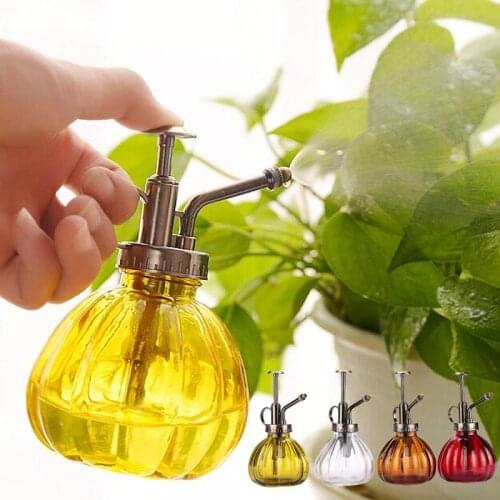 Spray Bottle 4color Glass Sprayer Glass Watering Pot Upmarket Leaf Irrigation Garden