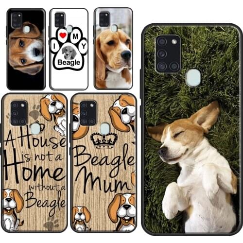 Beagle Dog Puppy Pet Case For Samsung Galaxy M21 M31 A21S A31 A11 A01 A51 A71 A20e A10 A30 A40 A50 A70 A7 2018