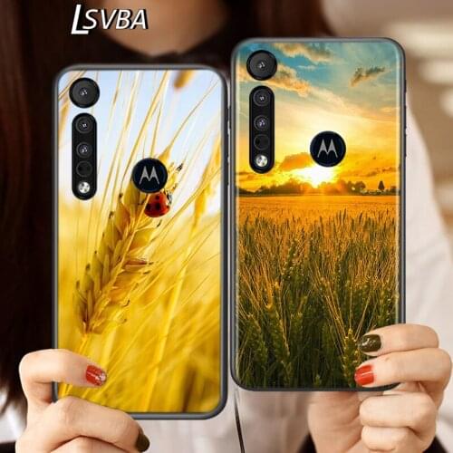 Of Ripe Wheat Life For Motorola G9 G8 G 5G Power Lite Stylus One Hyper Marco Fusion Edge Plus E6 E7 Play Phone Case