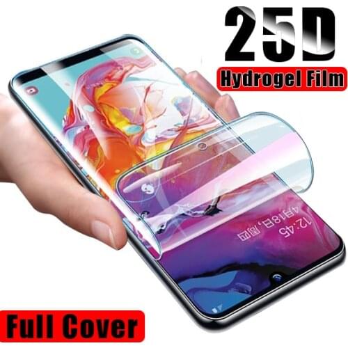 Hydrogel Film For Samsung Galaxy S9 S10 Plus screen protector For Samsung A6 A7 A8 A9 Plus 2018 S10E S10 Lite Soft Film