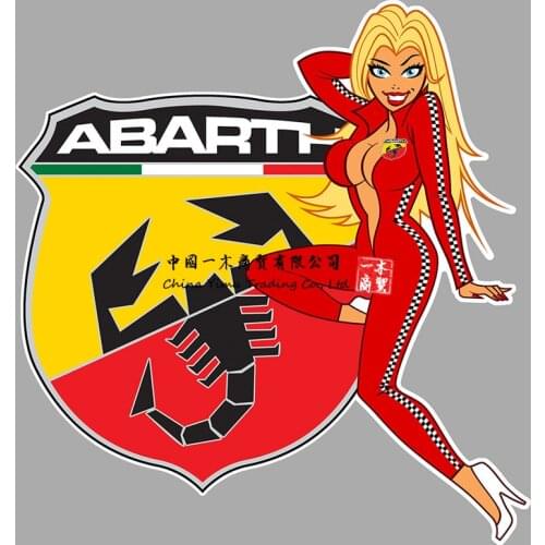 Hololive Sticker For Upper Left Rubber Strip Of Abarth Left Pin Pakistan