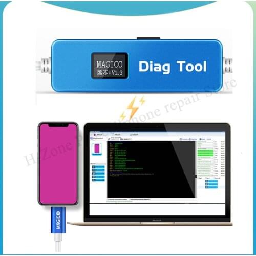Magico Diag DFU Tool enter purple screen For iPhone SE 6 7 8 X IPAD Unlock WiFi Read and write data without disassemble