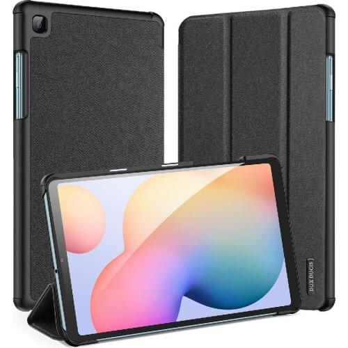 For Samsung Galaxy Tab S6 Lite Leather Shell Full Protection Smart Stay Case