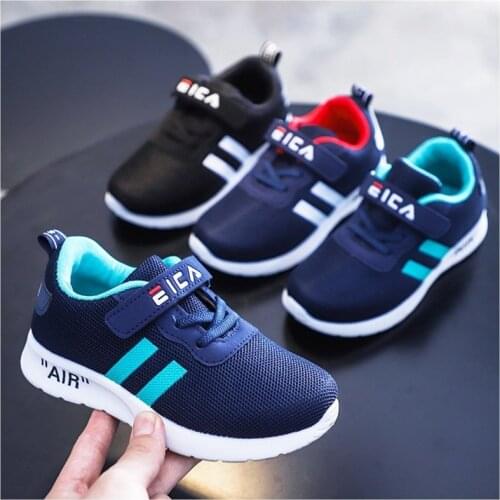 Kids Fashion Sneakers for Boys Girls Mesh Tennis Shoes Breathable Sports Running Shoes Lightweight Children Casual Walking Shoes