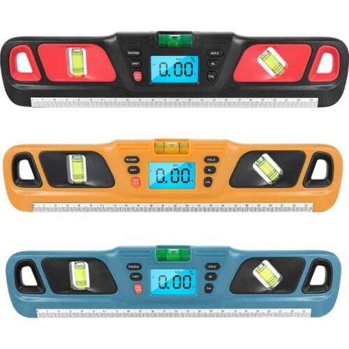 517A Magnetic Level Tool Shockproof 45°/90°/180°Measuring Digital Level Shockproof