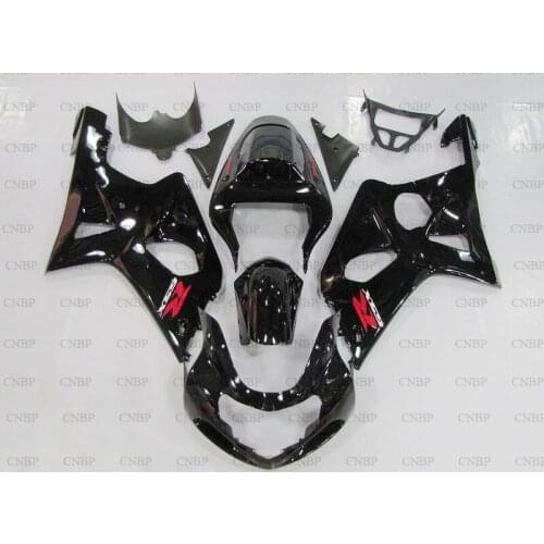 For Suzuki GSXR1000 2003 - 2004 K3 Abs Fairing for Suzuki GSXR1000 2004 Fairings for Suzuki GSXR1000 2004 glossy Black Body Kits