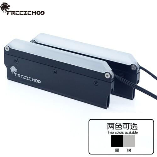 FREEZEMOD one set computer water cooler memory vest Aurora Symphony with the motherboard. MEO-RGBN