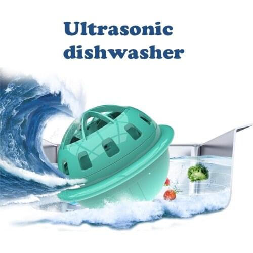 Second generation ultrasonic wave dishwasher USB portable kitchen dishwasher lazy surf dishwasher