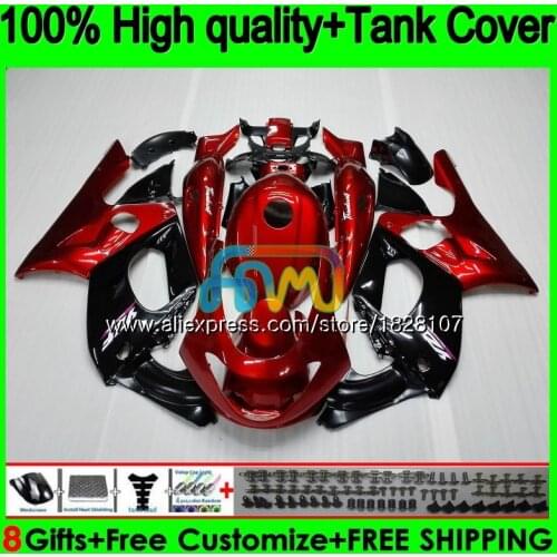 YZF-600R For YAMAHA YZF600R Thundercat 96 97 98 1999 2000 2001 Hot red blk 02 72BS.180 YZF 600R 1996 1997 1998 99 00 01 Fairing