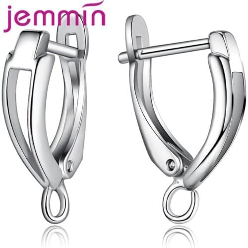 Fine Prevent Allergy 925 Sterling Silver Lever Back Findings For DIY Jewelry Accessory Earing Components