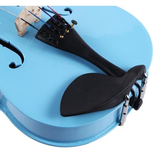 1/8 Splint Acoustic Violin Basswood Body Back Side Plate Maple Head Bright Fiddle Exerciser Set for Musical Lover Student