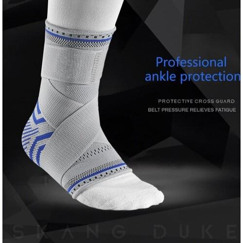 1 Pair Of Ankle Support Brace,Elastic Protection Foot Bandage,Sprain Prevention Sport Fitness Guard Band Hot Sale