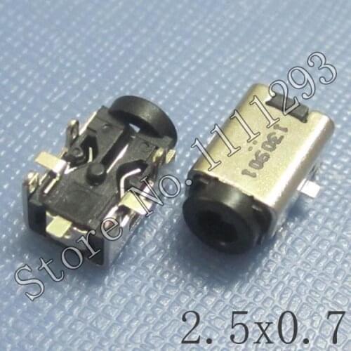 10pcs/lot DC Power Jack Socket Connector for Asus Netbook Eee PC 1001HA 1001PQ 1008HA 1005PE 1101HA 1201NL 1201HA 1201PN R105