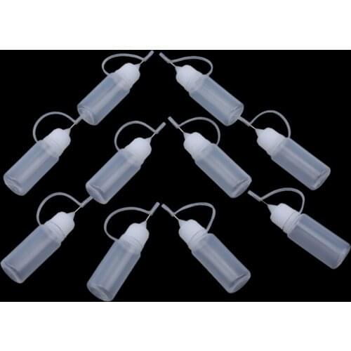 10Pcs/pack 10ML Glue Applicator Needle Squeeze Bottle Paper Quilling DIY Scrapbooking Paper Craft Tool DIY Tool