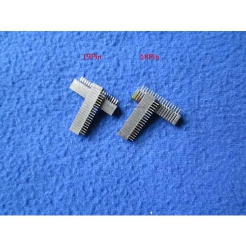 10 x 18/19Pin Ribbon Circuit Board Conductive Film Slot Connect Welding Point For Sony Playstation 2 Controller For PS2