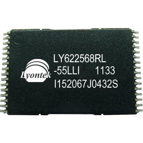 20pcs New original LY622568RL-55LLI 2M Low Power SRAM 256K x 8 sTSOP(32) 55ns 4.5 to 5.5V -40~85°C
