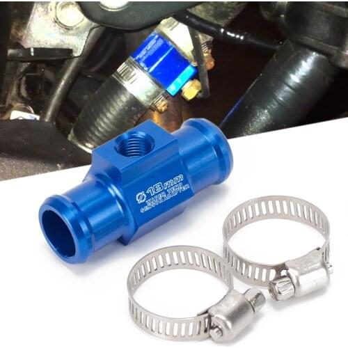 Motorcycle Accessories 18mm Water Temperature Temp Sensor Gauge Joint Pipe Radiator Hose Meter Tube Connector Adapter Kit
