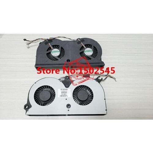 Free shipping original one machine computer cooling fan for HP ELITEONE 800 G1 705 G1 CPU fan 733489-001 2 fan 4PIN