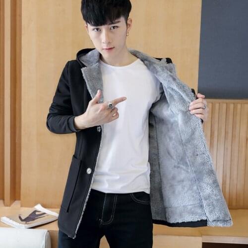 Мужские тренчи с капюшоном CLASSDIM China At AliExpress