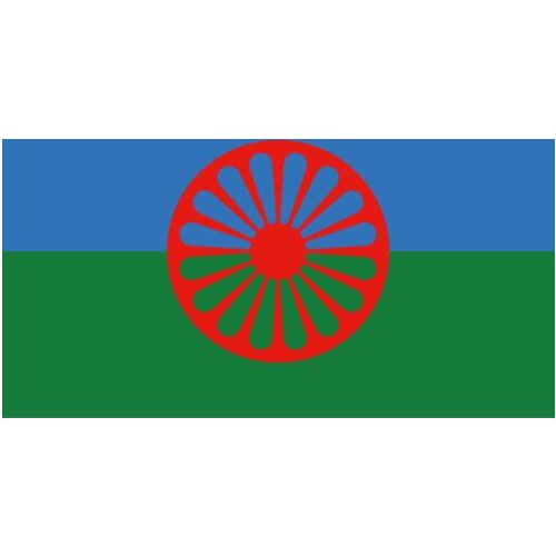 90x150cm with Rom Gypsy Flag Of The Romani People 100% polyester custom hobby business banner