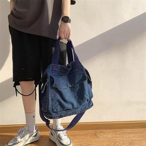 2021 New High Quality Women Shoulder Bags Denim Women Handbags Tote Casual Travel Bags For Girls Drop Shipping