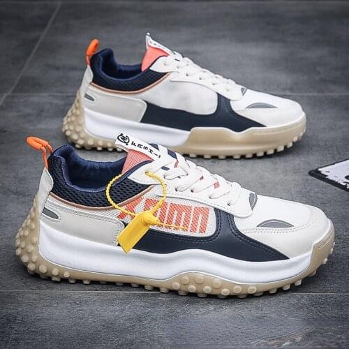 2021 Autumn New Mens Shoes Trendy Fashion All-match Old Shoes Breathable Comfortable Casual Sports Shoes