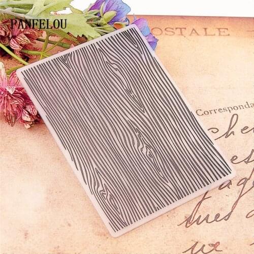 NEW 10.5*14.8 Tree lines Embossing folders Plastic Scrapbooking DIY Template Fondant Cake Photo Album Card Making
