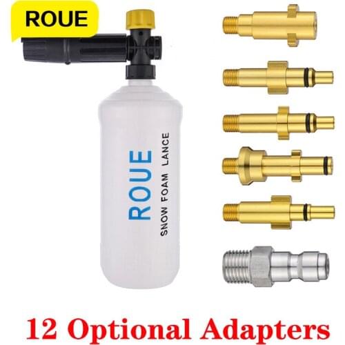 Pressure Washer Foam 1L for AR/Black & Decker/Huter/Karcher /M22/Sthil Sprayer Gun Foam Adapter External Thread Accessories