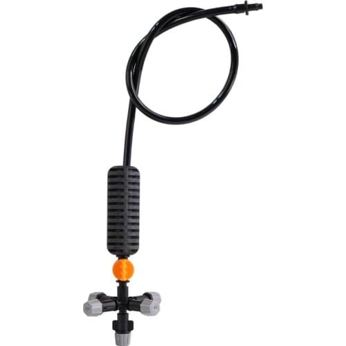 Hanging Cross Spray Misting Nozzle Refraction Rotating Sprinkler Sprayer Kit Greenhouse Drip Irrigation Cooling Watering System