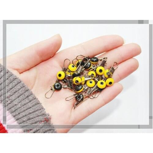 DONQL 100pcs/lot Fishing Float Bobber Stops Space Beans Connectors Sea Saltwater Tools