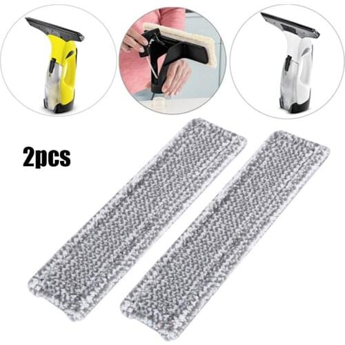 2x Microfibre Mop Cloth For Karcher WV2 WV5 WVP10 WV2 Premium WV2 Premium Plus WV5 Premium WV5 Premium Plus WV2 Plus WV 75 Plus
