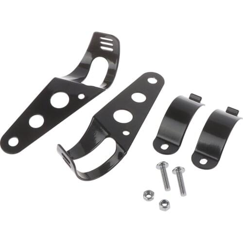 Universal Mounting Braket Aluminum Front Headlight Bracket Motorcycle Parts 35mm- 43mm Motorcycle Modified Front Headlight