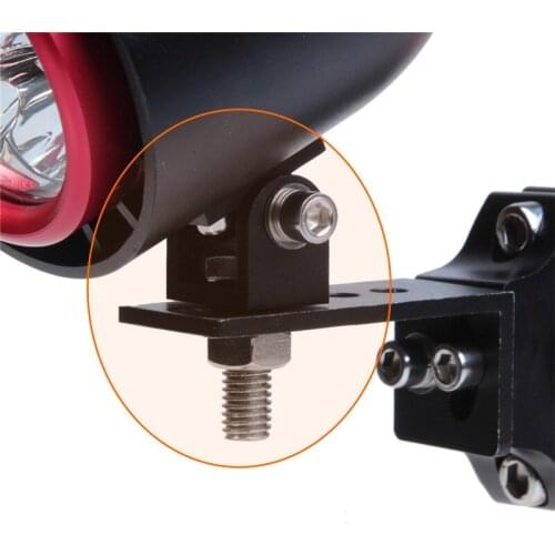New 1 Pc G90 Universal Hole 8mm LED Expansion Mounting Bracket Spotlight Holder Lamp Clamp For Car / Motorcycle Universal