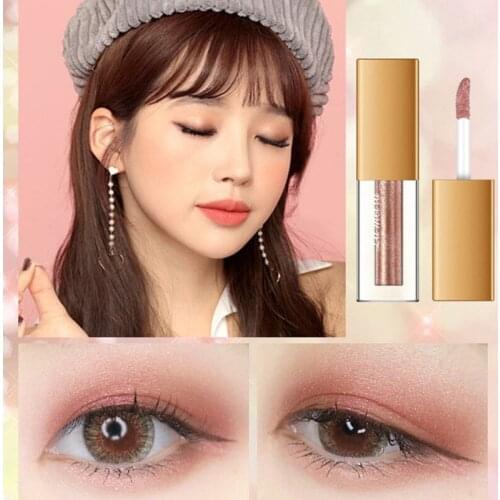 Liquid Pigment Eyeshadow Ocean Light Waterproof Glitter Shimmer Highlighter Brighten Makeup Liquid Eyeshadow Wholesale Cosmetic