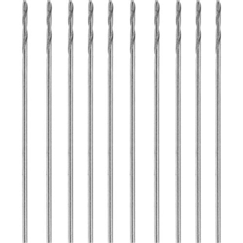 10Pcs/Set Multifunction Tiny Micro HSS 0.5mm Straight Shank Twist Drilling Bit -Y103