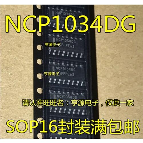 5pcs NCP1034DR2G NCP1034DG SOP-16