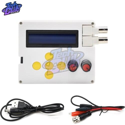 DDS Function Signal Generator Square Wave Adjustable 1Hz-500KHz Waveform Generator DC4V-10V With BNC Wire USB Cable 1602LCD