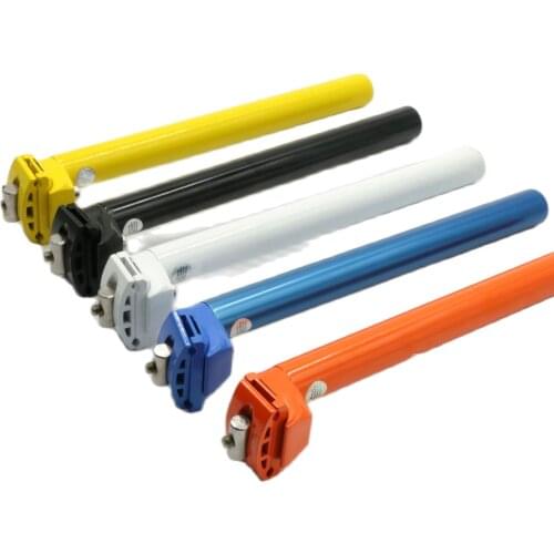 Colorful Seat Post With Seat tube DIY Bike Restoration Refit Replacements Bike Fix Repair Tool Kits Seat Tube Flexible