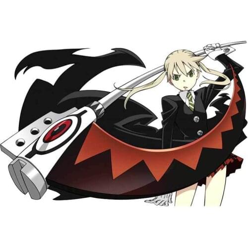 Hot Car Sticker SOUL EATER Accessories Vinyl Car Styling Cover Scratches Waterproof Motorcycl PVC 13cm X 9cm