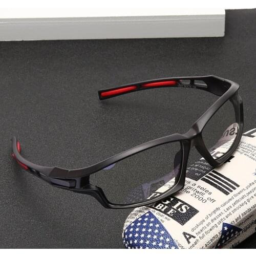 Anti-blue Protection Glasses Square Optical Prescription Myopia Computer Glasses Frame Women Men Anti Blue Sport Glasses Goggle