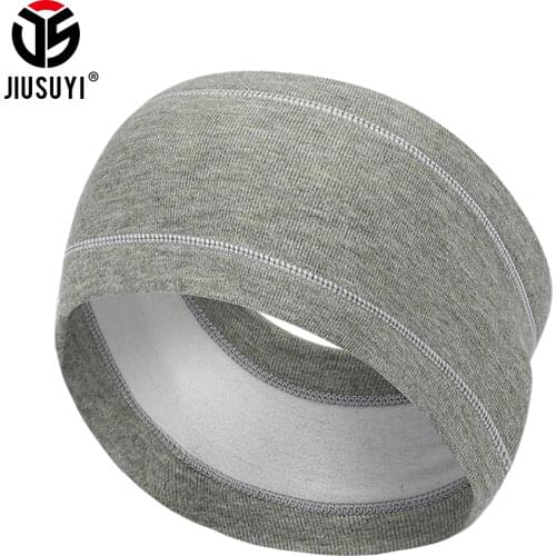Winter Hair Band Sweatband Warm Headband Thermal Cashmere Sport Soft Warmer Ear Cover Gym Running Fitness Headscarf Men Women