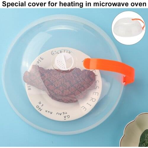 Microwave Food Cover Cooking Anti-splash Transparent Cap Special Cover Kitchen Microwave Food Plate Dish Cover For Microwave